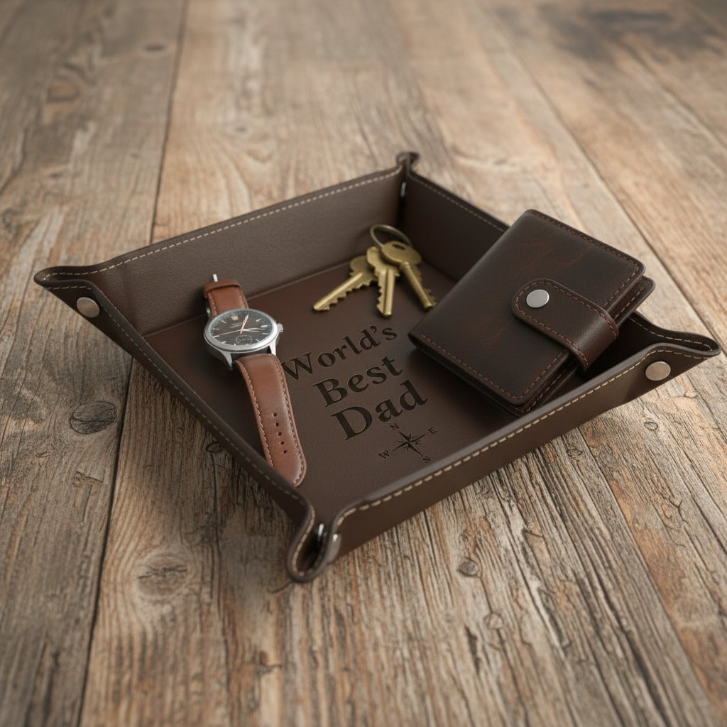 Fully Customizable Valet Tray – Personalized Gift | fouretchedhearts